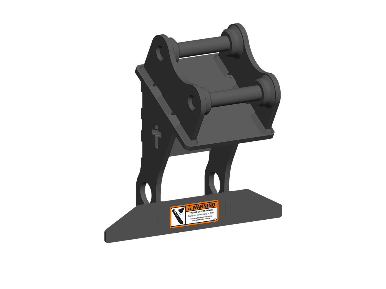 Mount that allows a T3 Post Driver to be used on CAT 302D, 302.4D, 302.5, 302.5C, and 302.7D machines.