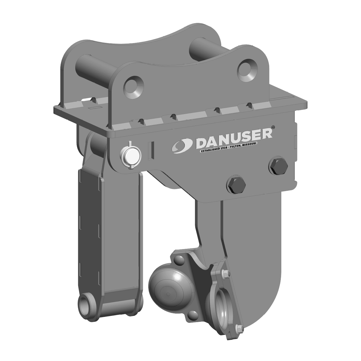 Mount that allows an EP Auger Drive to be used on Takeuchi TB260 machines.