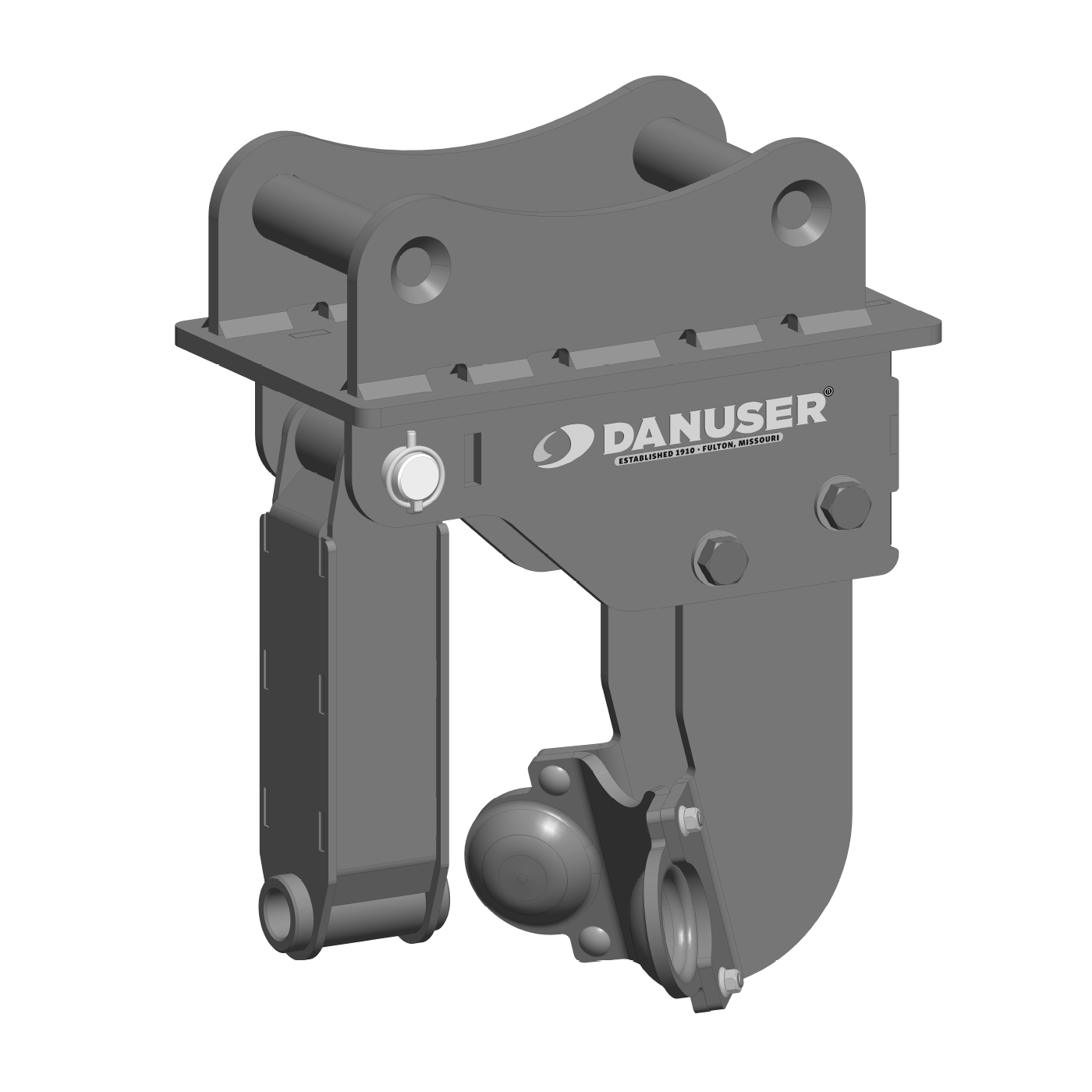 Mount that allows an EP Auger Drive to be used on Case CX57C, New Holland E57 machines.