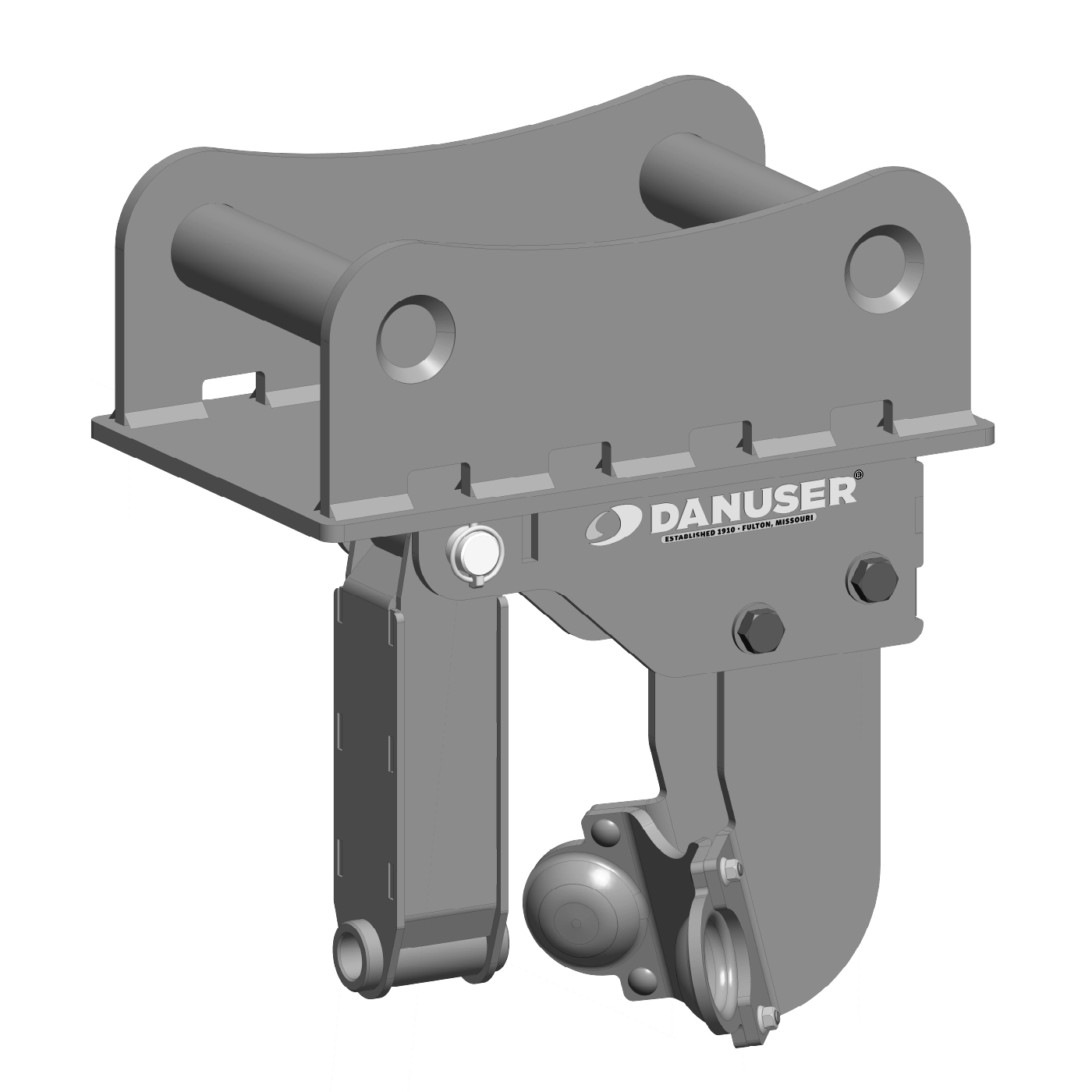 Mount that allows an EP Auger Drive to be used on ​​​​​​​Volvo EC140BP machines.