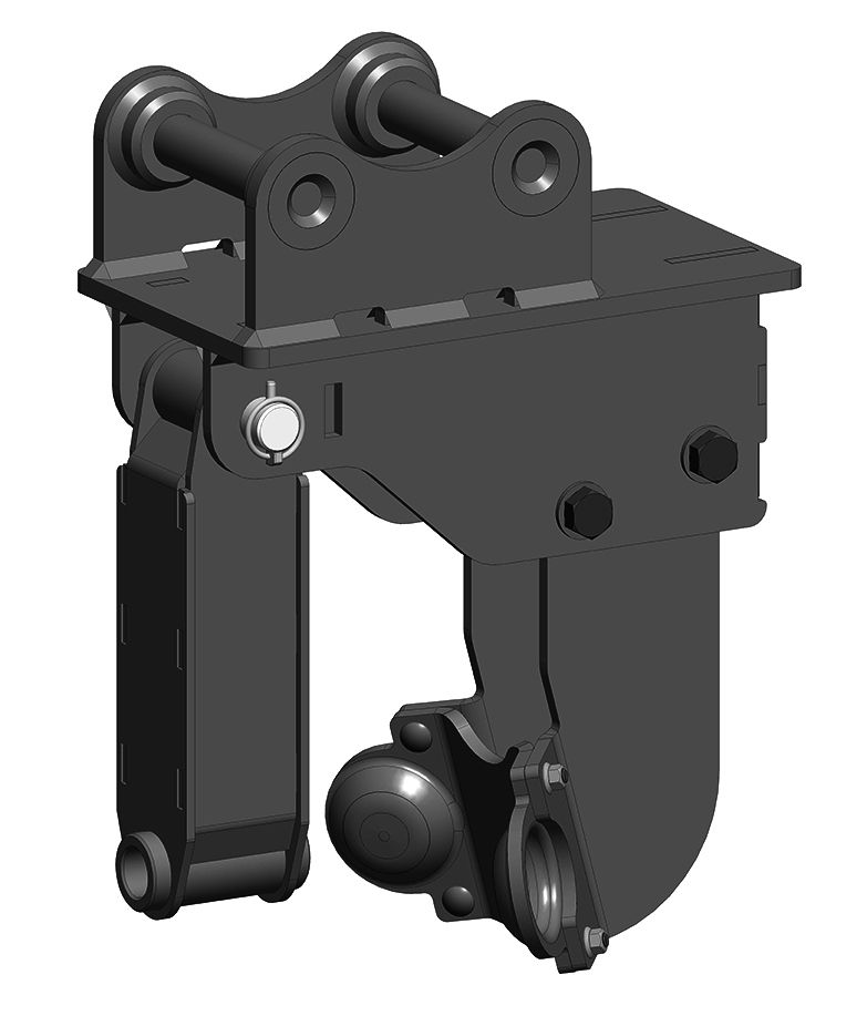 Mount that allows an EP Auger Drive to be used on CAT 302D, 302.4D, 302.5, 302.5C, 302.7D machines.