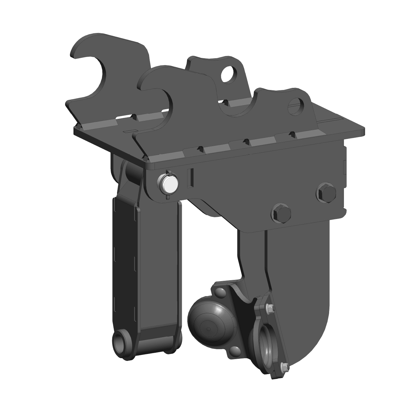 Mount that allows an EP Auger Drive to be used on Kubota KX030, KX033, KX040, KX71, KX91, KX121, U35, L39/45 machines.