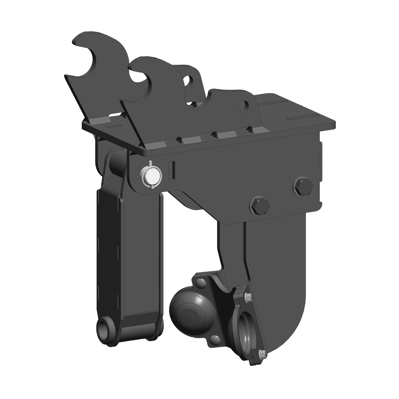 Mount that allows an EP Auger Drive to be used on Kubota U25, U27 machines.