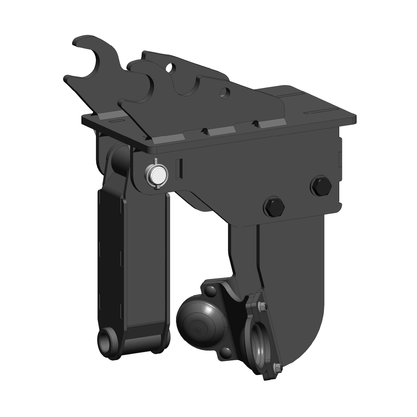 Mount that allows an EP Auger Drive to be used on Kubota KX018, KX141, U15, U17 machines.
