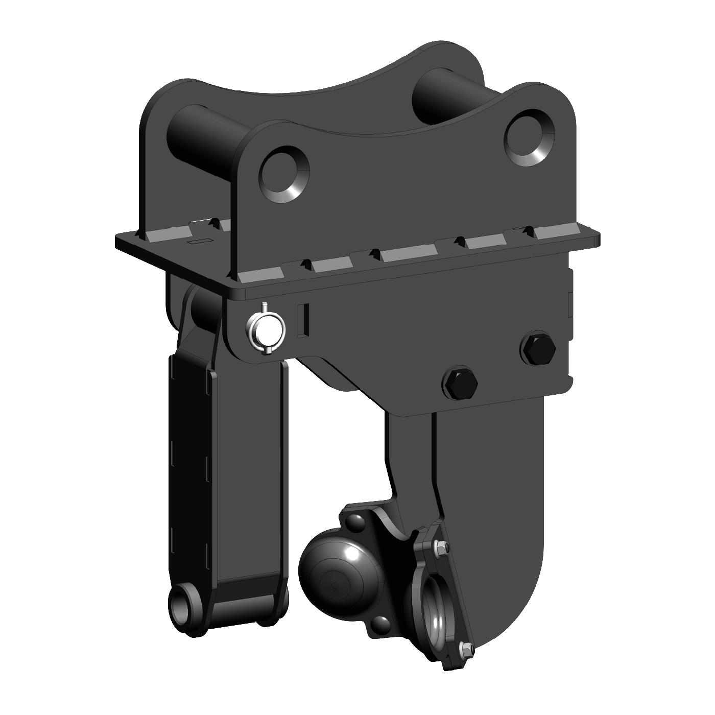 Mount that allows an EP Auger Drive to be used on Volvo ECR88D machines.