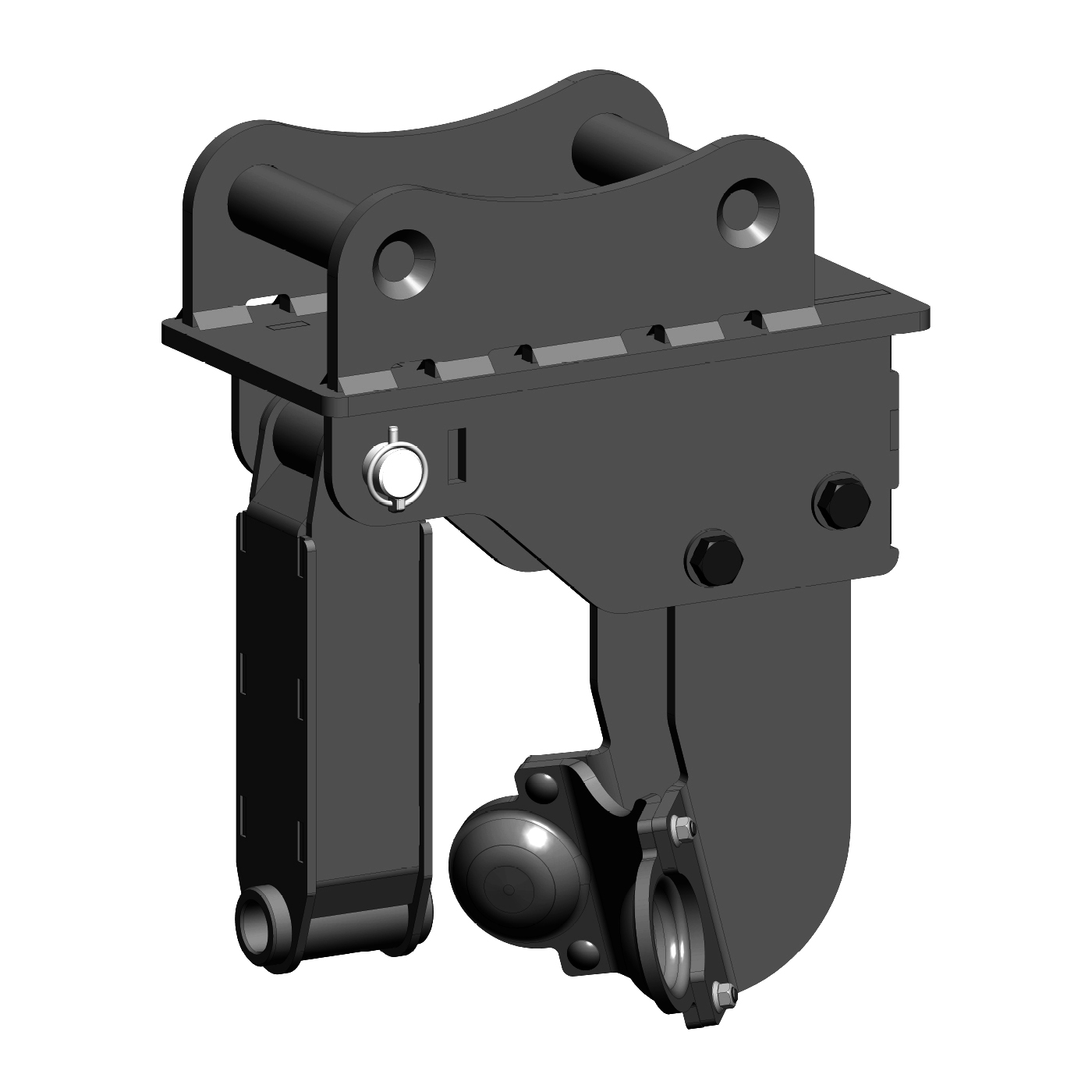 Mount that allows an EP Auger Drive to be used on Takeuchi TB260 machines.