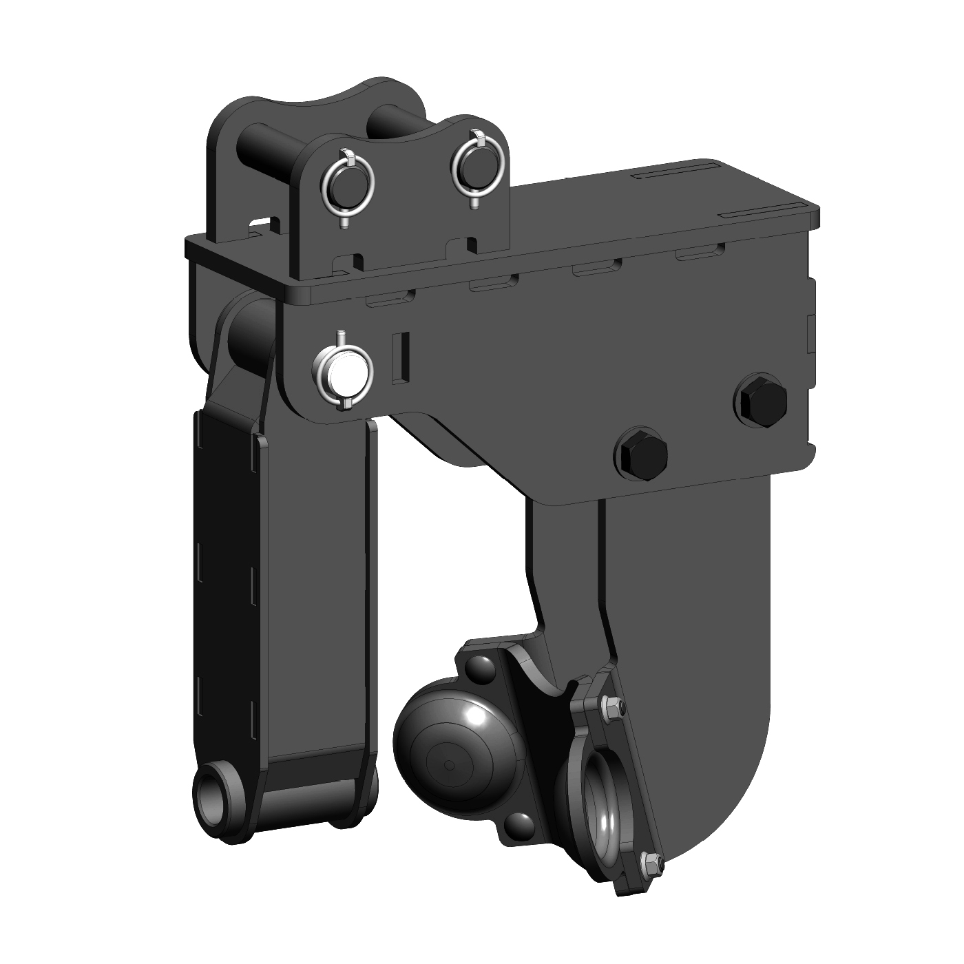 Mount that allows an EP Auger Drive to be used on ​​​​​​​Luigong 9018F machines.