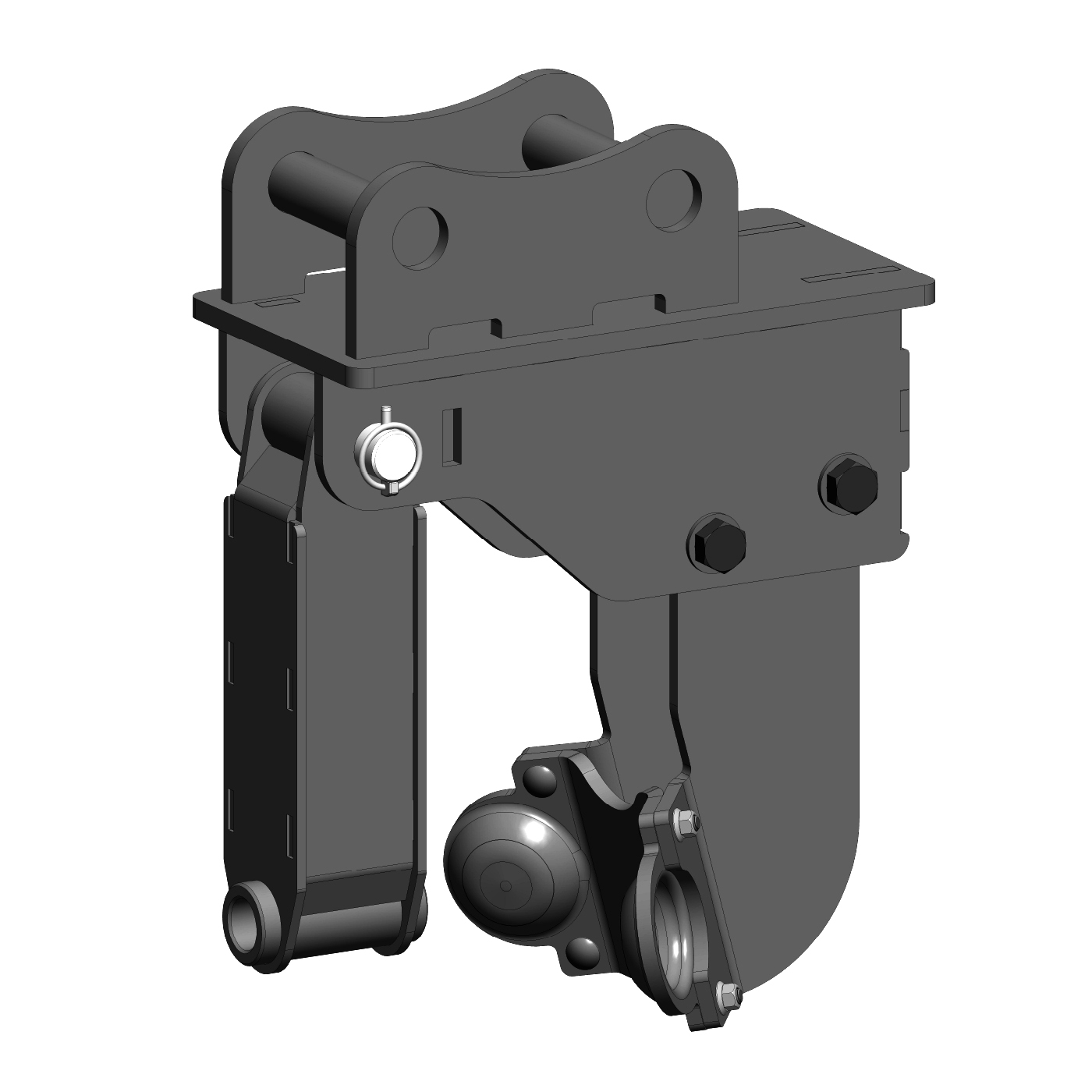 Mount that allows an EP Auger Drive to be used on ​​​​​​​Sany SY26U machines.