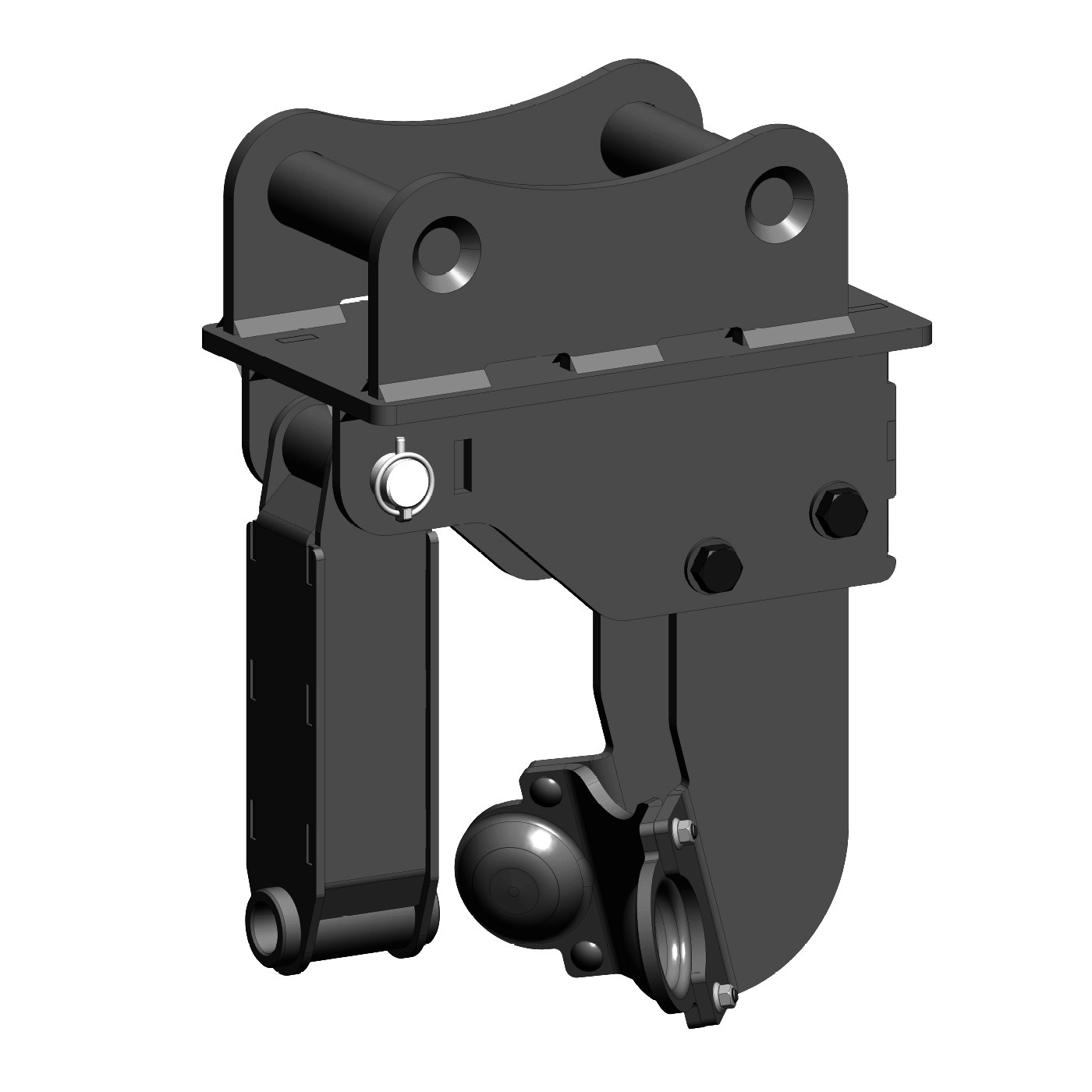 Mount that allows an EP Auger Drive to be used on ​​​​​​​Sany SY60 machines.