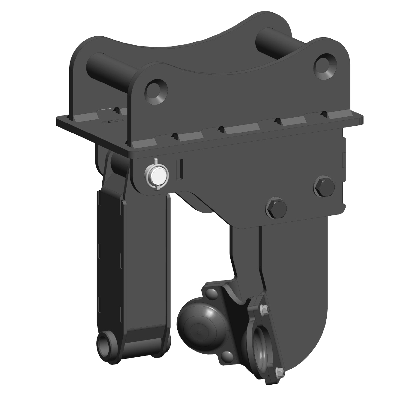 Mount that allows an EP Auger Drive to be used on Yanmar ViO80, SV100 machines.